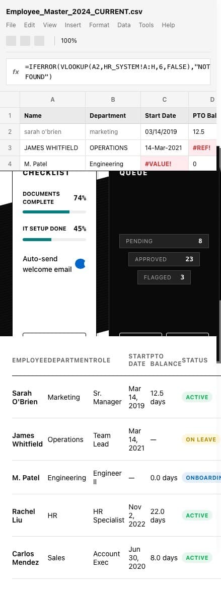 Training Tracker app built with Glide